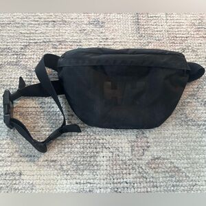 Helly Hansen Black Logo Waist Bag
